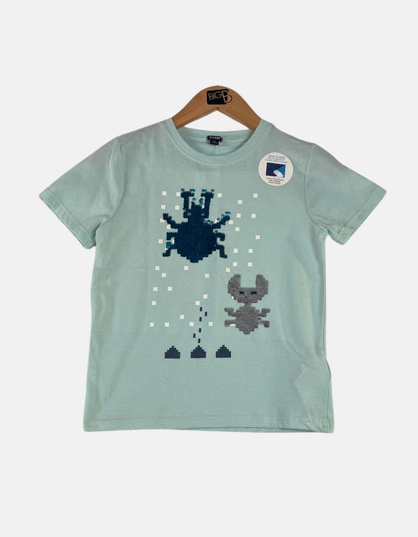 Sky blue t shirt FM